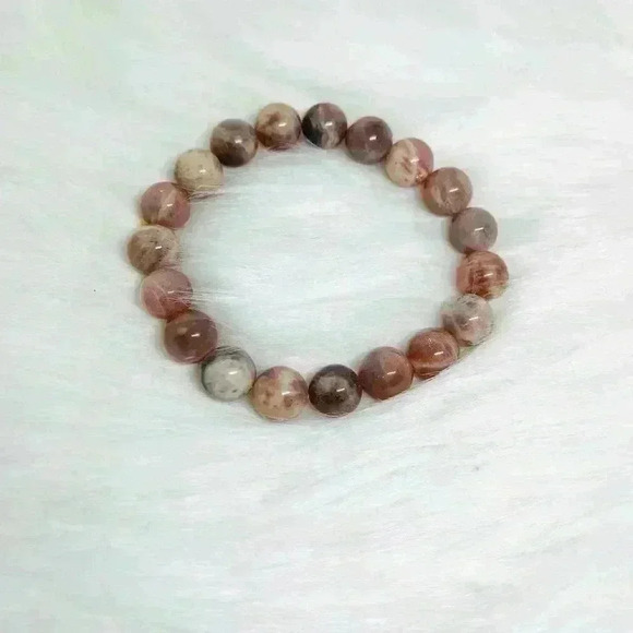 Brown Quartz Crystal Bracelet - Picture 7 of 7